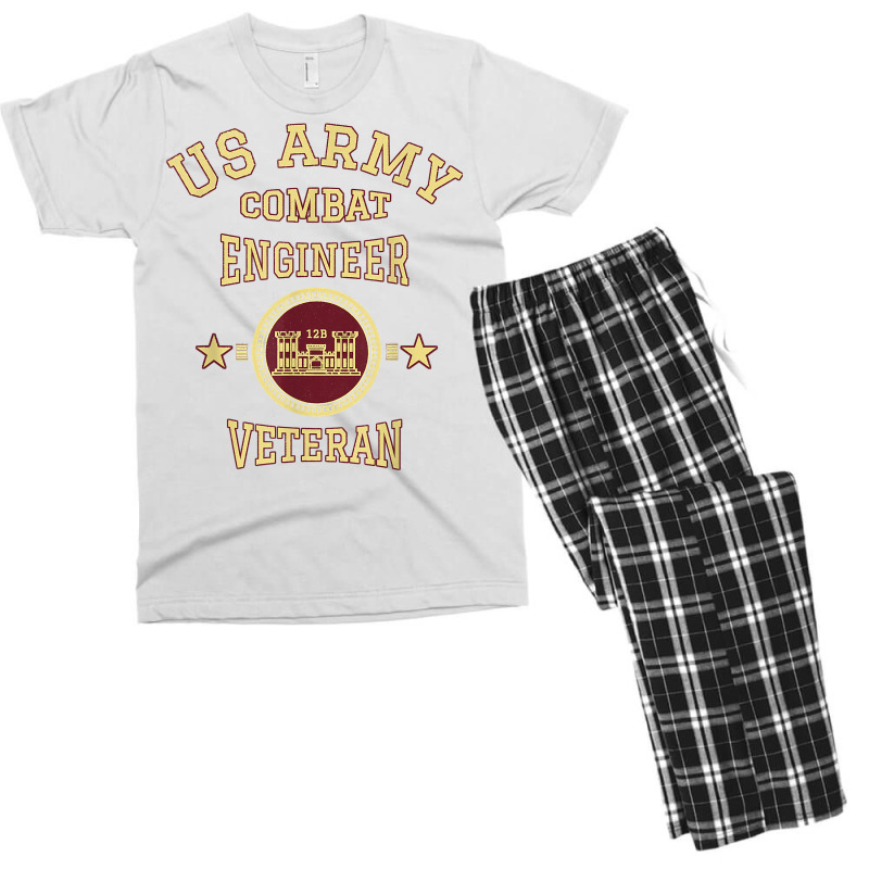 Us Army Combat Engineer Combat Engineer Veteran Gift T Shirt Men's T-shirt Pajama Set by nurselrveigelcci | Artistshot