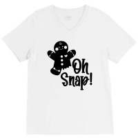 Oh Snap V-neck Tee | Artistshot