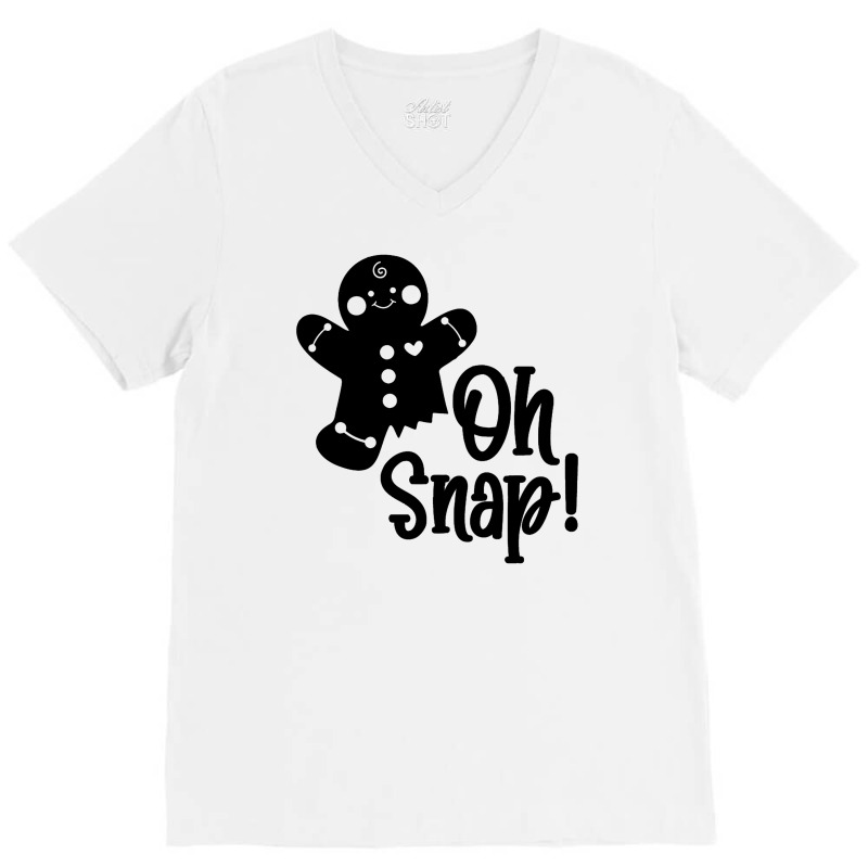 Oh Snap V-Neck Tee by haydar | Artistshot