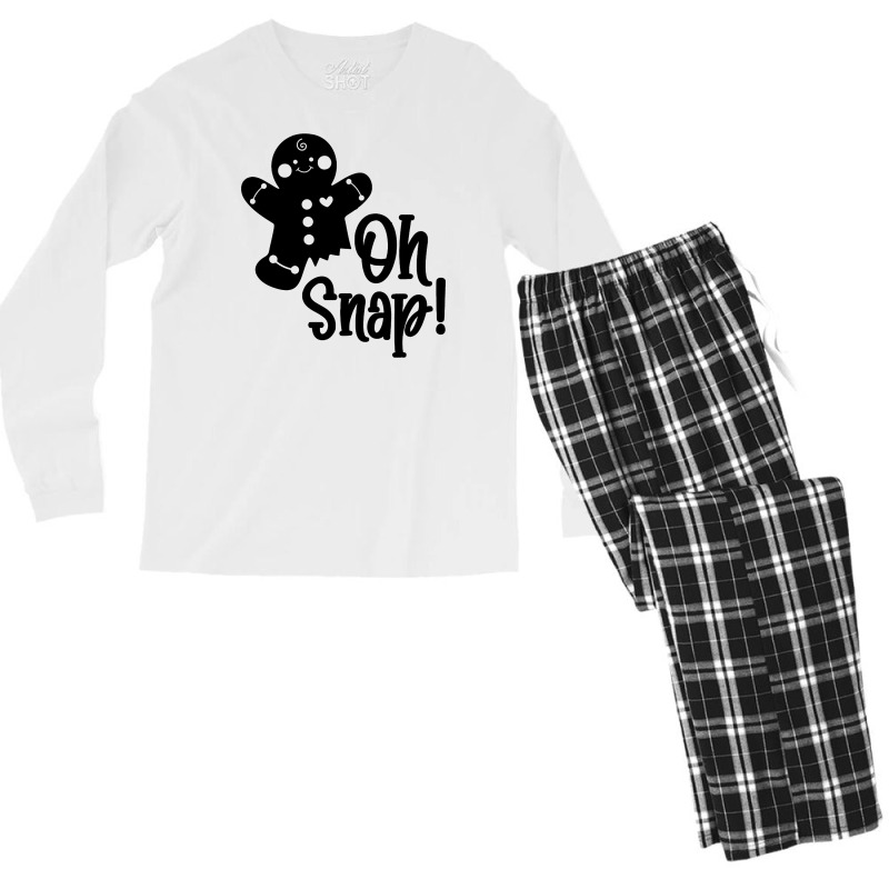 Oh Snap Men's Long Sleeve Pajama Set by haydar | Artistshot