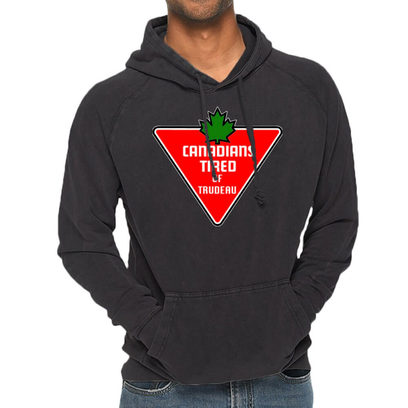 Funny Fuck Trudeau Vintage Hoodie by cm-arts | Artistshot