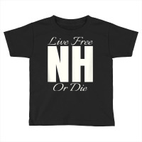 Live Free Or Die Nh Graphic   New Hampshire Tank Top Toddler T-shirt | Artistshot