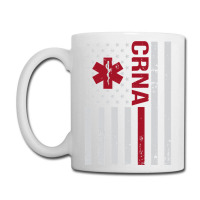 Crna Certified Registered Nurse Anesthetist Usa Flag Coffee Mug | Artistshot