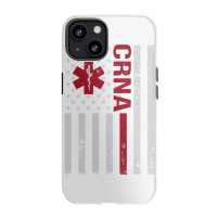 Crna Certified Registered Nurse Anesthetist Usa Flag Iphone 13 Case | Artistshot