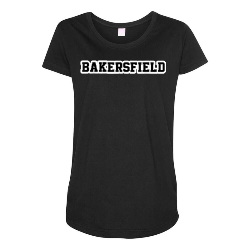 Bakersfield Athletic University College Alumni T Shirt Maternity Scoop Neck T-shirt by cm-arts | Artistshot