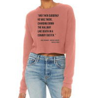 Vampire Academy Quote Cropped Sweater | Artistshot