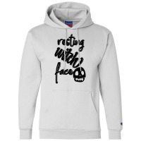 Pumpkin Face Champion Hoodie | Artistshot