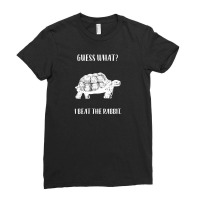 Guess What For Dark Ladies Fitted T-shirt | Artistshot