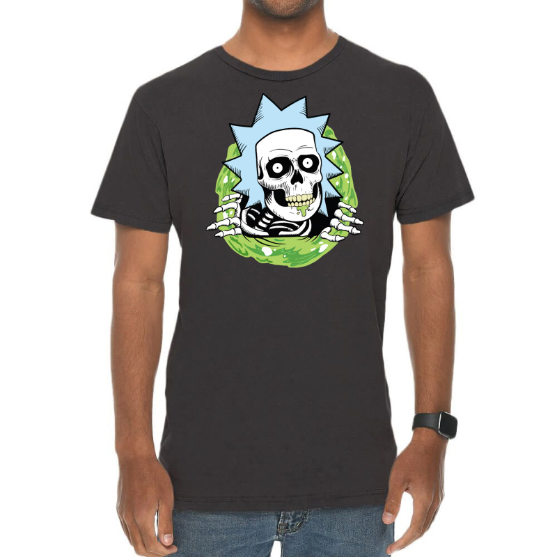 Wrecked Skull Vintage T-Shirt by haydar | Artistshot