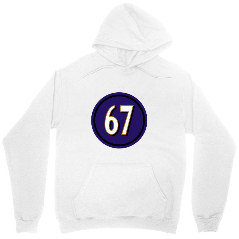 Number 67 Jersey, Sport 70 Unisex Hoodie | Artistshot