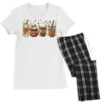 Halloween Coffee Pumpkin Latte Spice Coffee Love Fall Season Women's Pajamas Set | Artistshot