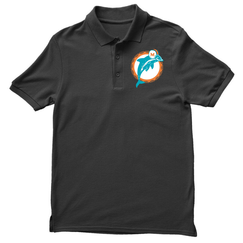 Dolphins Miami Men's Polo Shirt | Artistshot