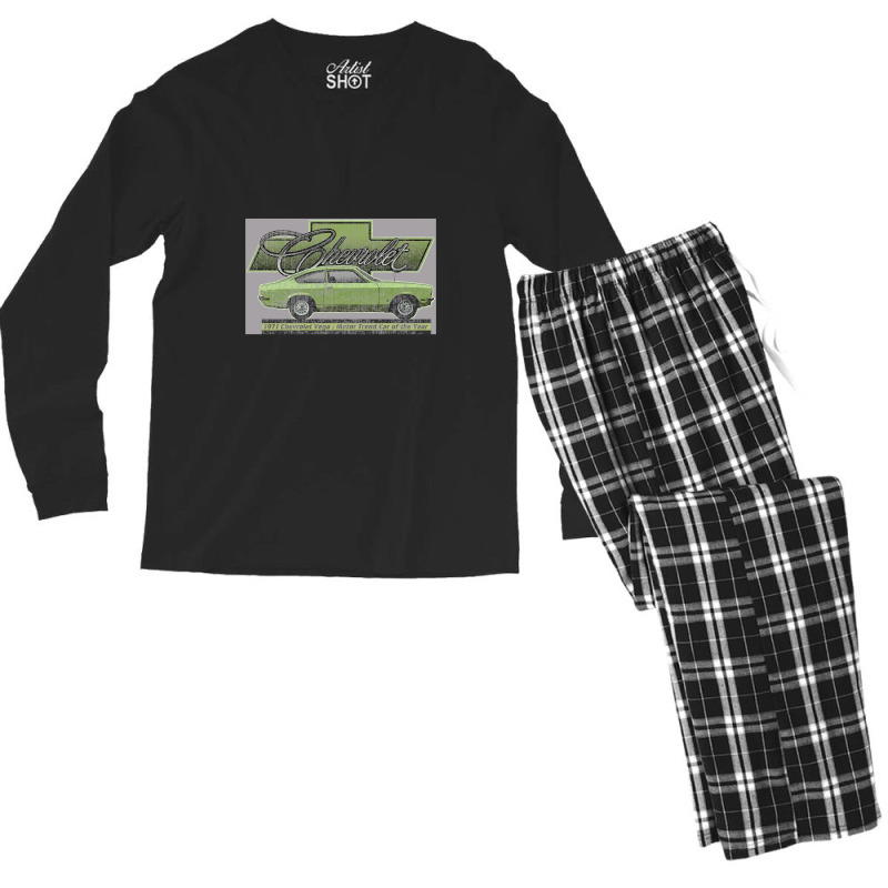 Vega Car Of The Year 71, Men's Long Sleeve Pajama Set | Artistshot