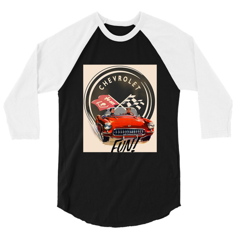 Vette Fun 3/4 Sleeve Shirt | Artistshot