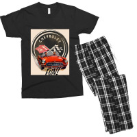 Vette Fun Men's T-shirt Pajama Set | Artistshot