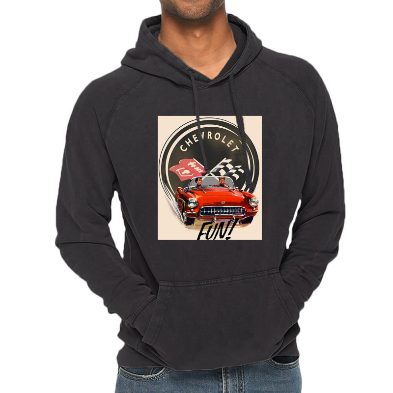 Vette Fun Vintage Hoodie | Artistshot