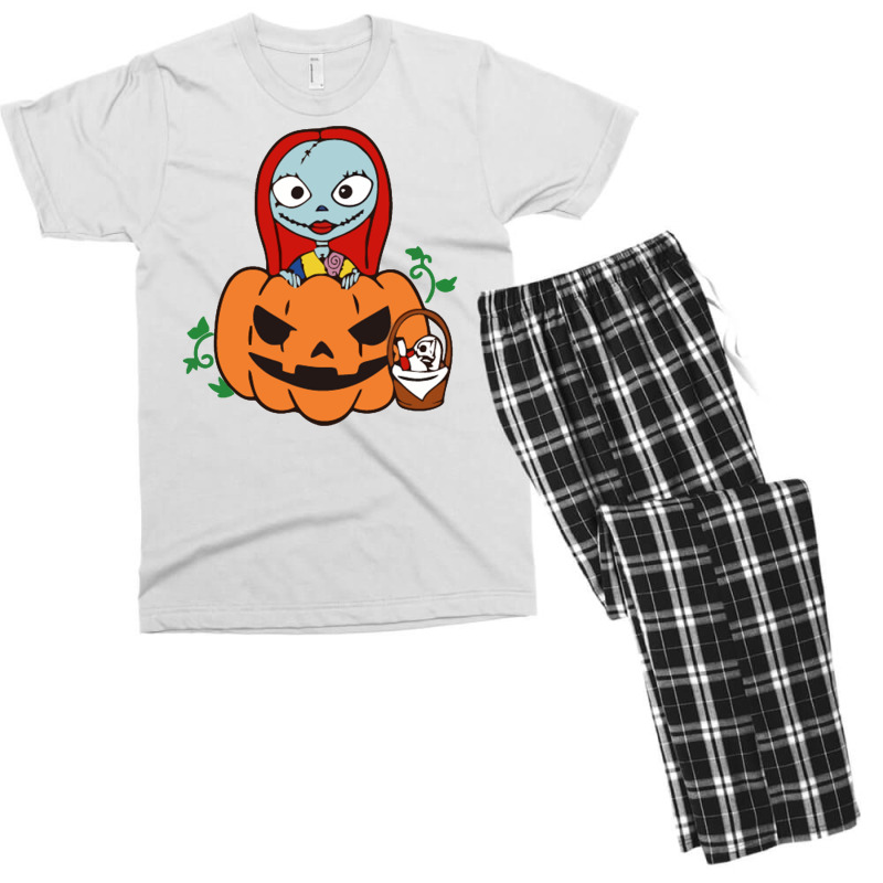 Sally And Pumkin Men's T-shirt Pajama Set by haydar | Artistshot