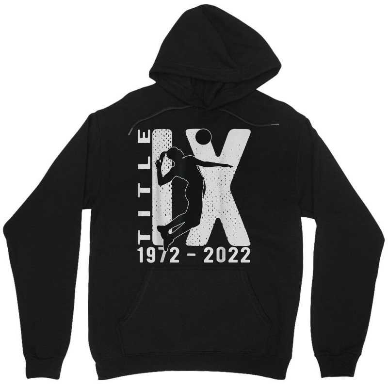 Title Ix 50th Anniversary Us Education Amendments Volleyball T Shirt Unisex Hoodie by nuzhetanopo | Artistshot