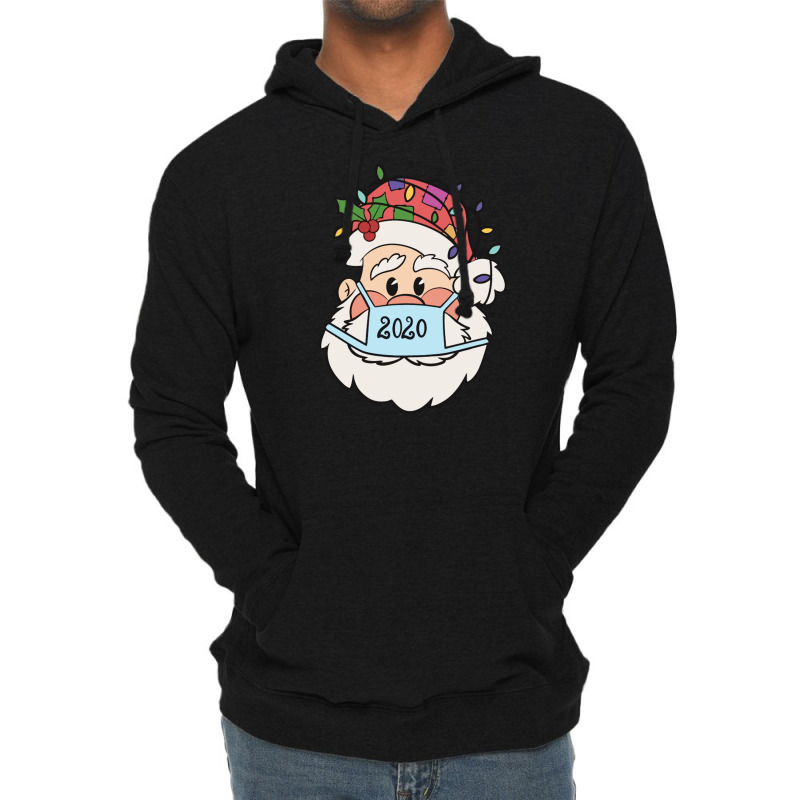 Santa Mask 2020 Lightweight Hoodie by haydar | Artistshot