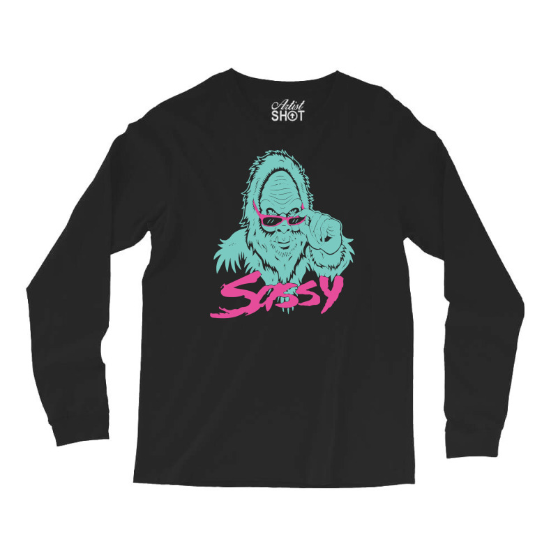 Sassy Monkey Long Sleeve Shirts by haydar | Artistshot