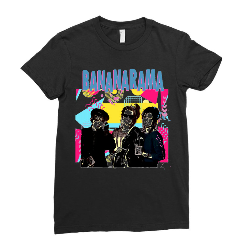 Bananarama Ladies Fitted T-Shirt by cm-arts | Artistshot