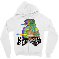 Gizzard Lizard Zipper Hoodie | Artistshot