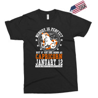 Capricorn January 12 Zodiac Astrology Star Horoscope Sign Exclusive T-shirt | Artistshot