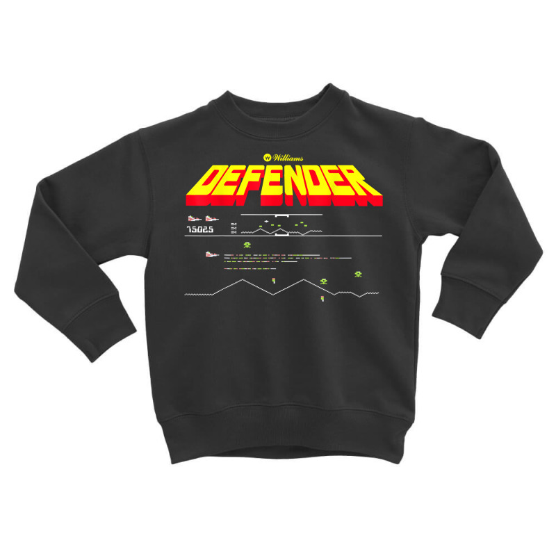 Willams Defender 80s Retro Video Arcade Game Hyperspace Gift T Shirt Toddler Sweatshirt by mineronmbarciamk | Artistshot