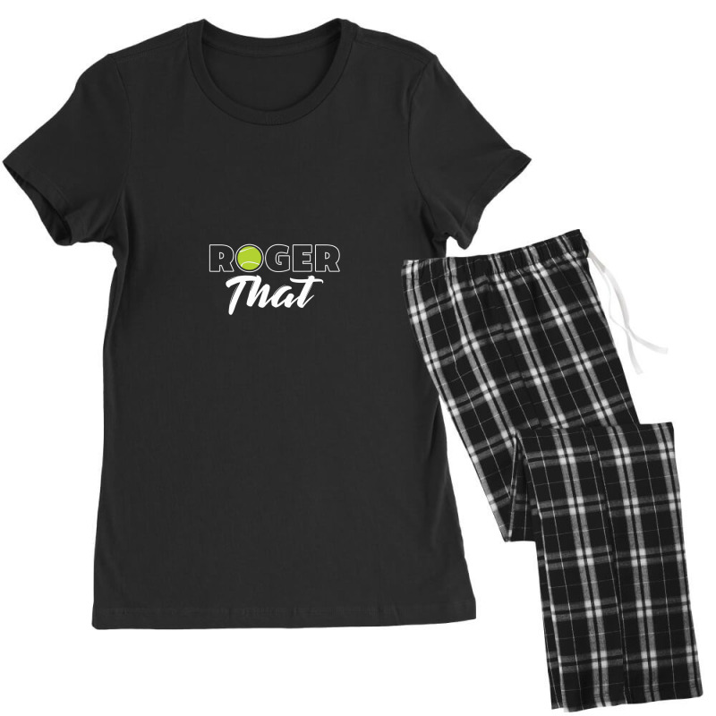 Roger That Tennis Champ,roger Federer Women's Pajamas Set by cm-arts | Artistshot