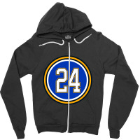 Number 24 Jersey, Sport 24 Zipper Hoodie | Artistshot