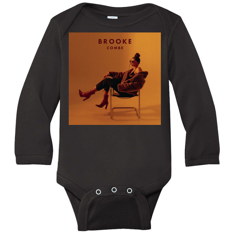 Brooke Combe Cover Album Long Sleeve Baby Bodysuit by cm-arts | Artistshot