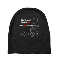 Funny Science T Shirt For Valentine Day Baby Beanies | Artistshot