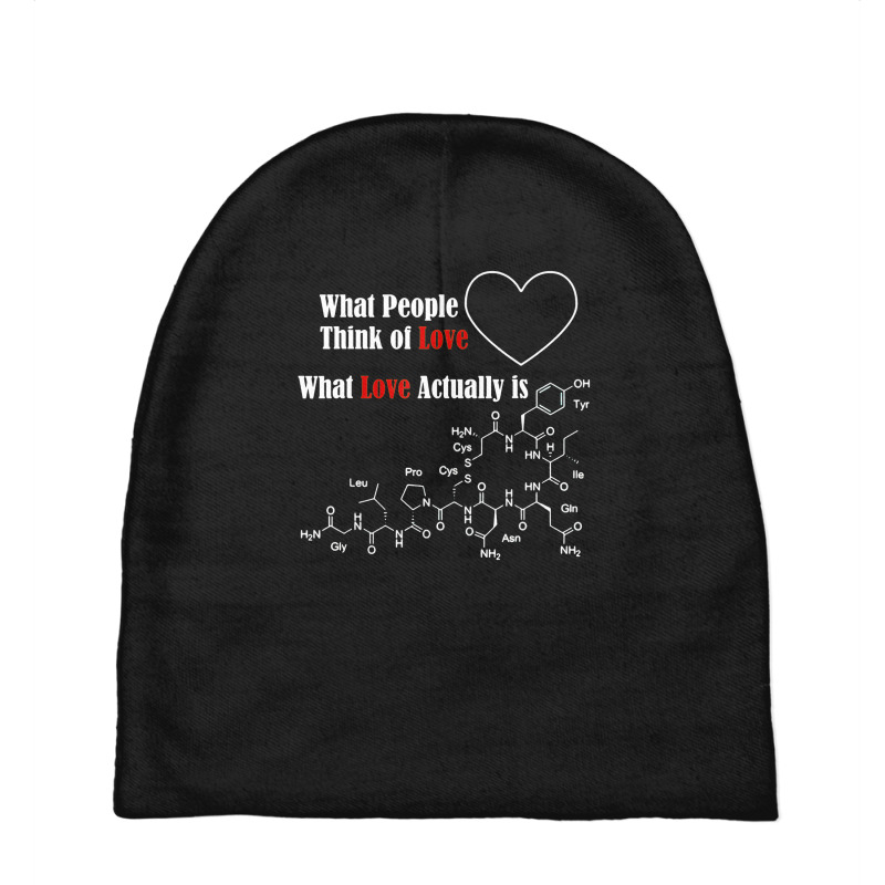 Funny Science T Shirt For Valentine Day Baby Beanies | Artistshot