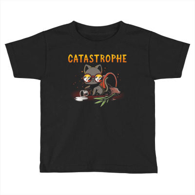 Catastrophe Toddler T-shirt Designed By Mdk Art