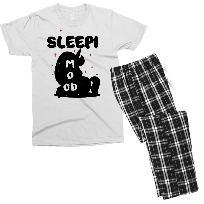 Sleepi Mood Unicorn Men's T-shirt Pajama Set by haydar | Artistshot