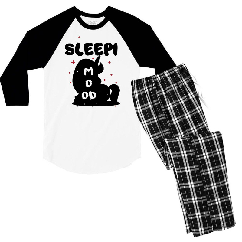 Sleepi Mood Unicorn Men's 3/4 Sleeve Pajama Set by haydar | Artistshot