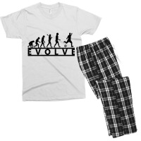 Soccer  Evolve Men's T-shirt Pajama Set | Artistshot