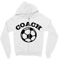 Soccer Coach Zipper Hoodie | Artistshot