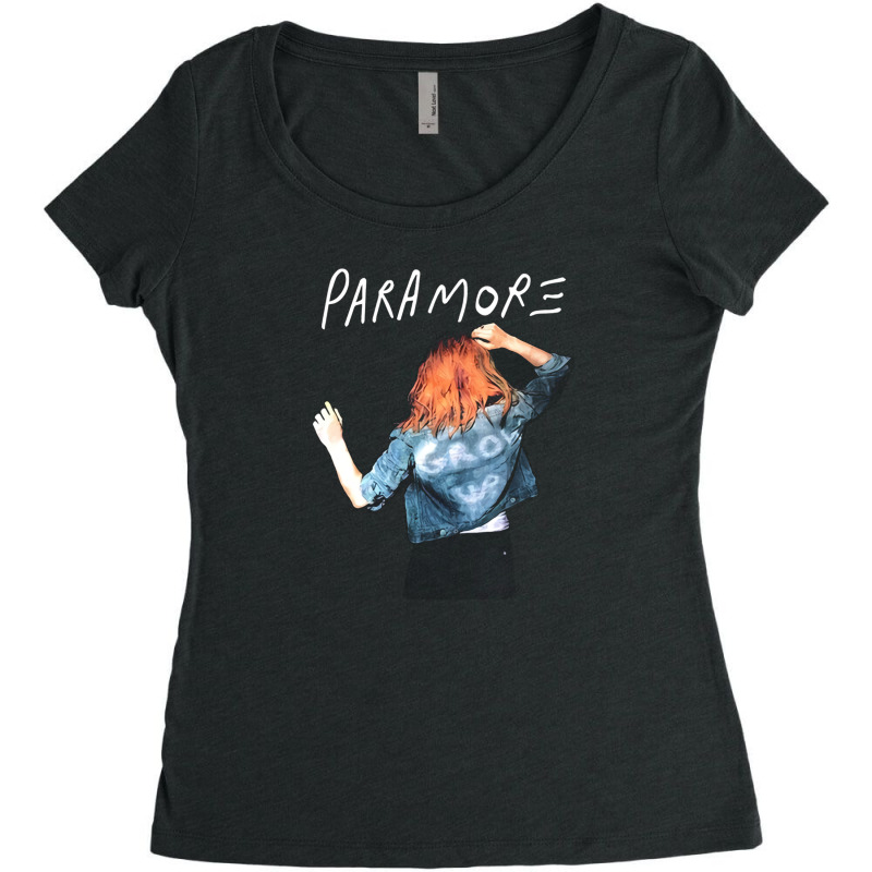 #paramore-hayley-williams' Women's Triblend Scoop T-shirt by cm-arts | Artistshot