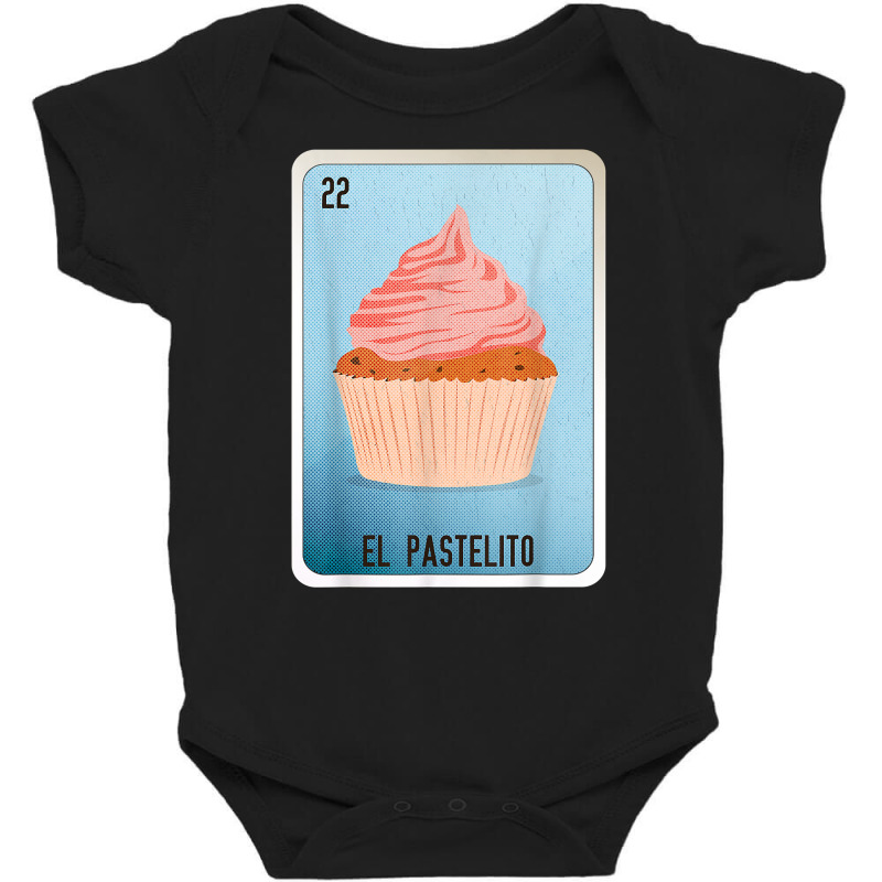 El Pastelito Mexican Slang Lottery Bingo Cards T Shirt Baby Bodysuit by cm-arts | Artistshot