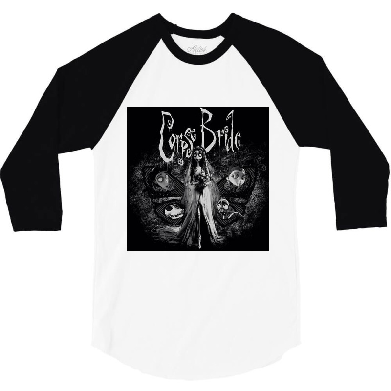 Corpse Bride, Bride To Be, 3/4 Sleeve Shirt | Artistshot