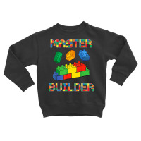 Brick Builder Blocks Building Master Builder Funny Toys Kids Toddler Sweatshirt | Artistshot