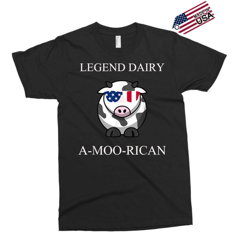 Legend Dairy A-moo-rican Cow Lover Funny Gift For Fans Exclusive T-shirt | Artistshot