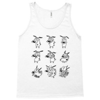 Courage The Cowardly Dog, Courage Poses, Tank Top | Artistshot