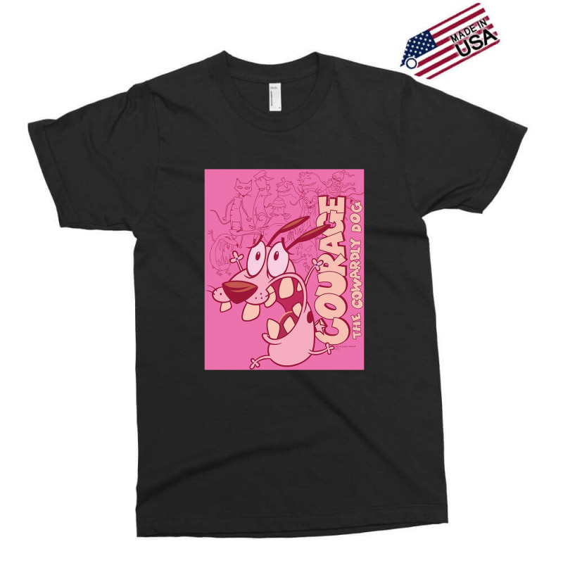 Courage The Cowardly Dog, Running Scared, Exclusive T-shirt | Artistshot