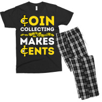 Coin Collecting Coins Collectors , Numismatics , Numismatist T Shirt Men's T-shirt Pajama Set | Artistshot