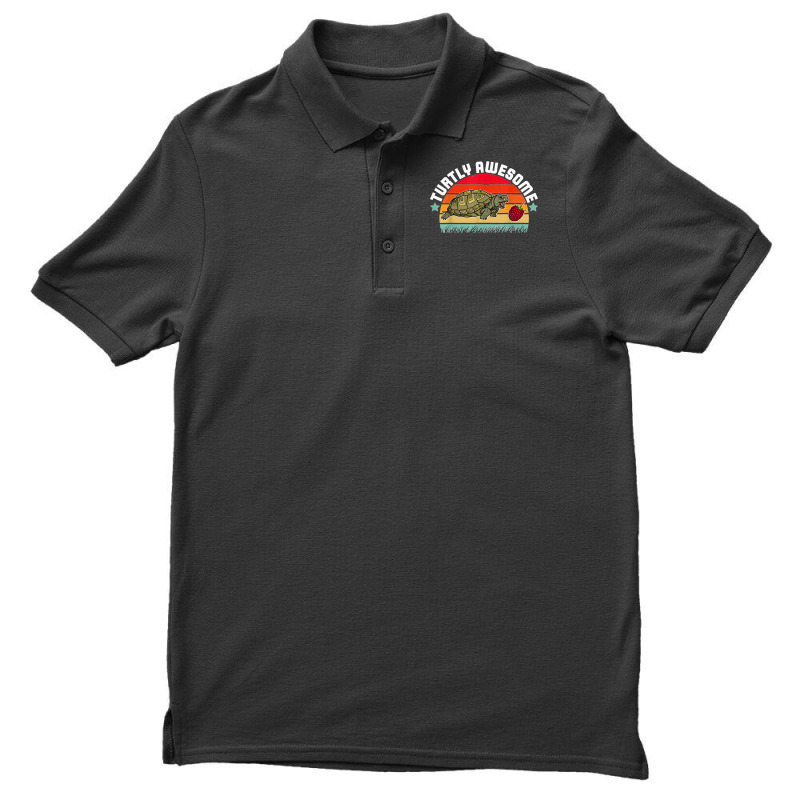 Turtle Sea Testudinata Biologist Zoology Men's Polo Shirt by STACYSCHUDEL | Artistshot