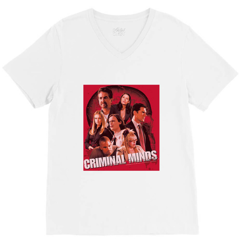 Criminal Minds, Brain Trust, V-neck Tee | Artistshot