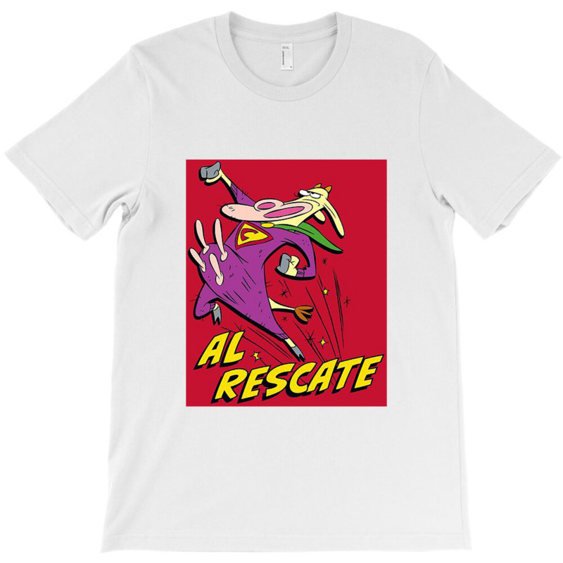 Cow And Chicken, Al Rescate, T-shirt | Artistshot