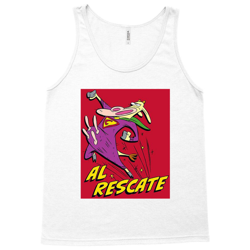 Cow And Chicken, Al Rescate, Tank Top | Artistshot